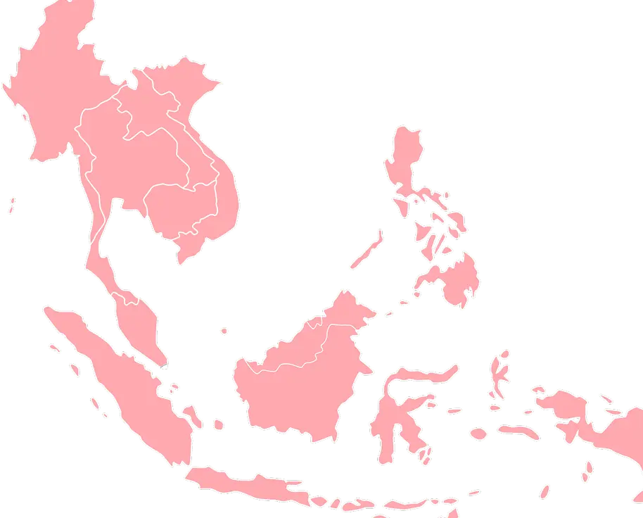 東南アジアの地図